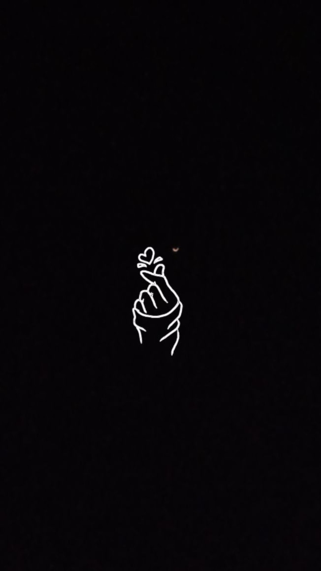 hand Cute-Black-Phone-Wallpaper-HD