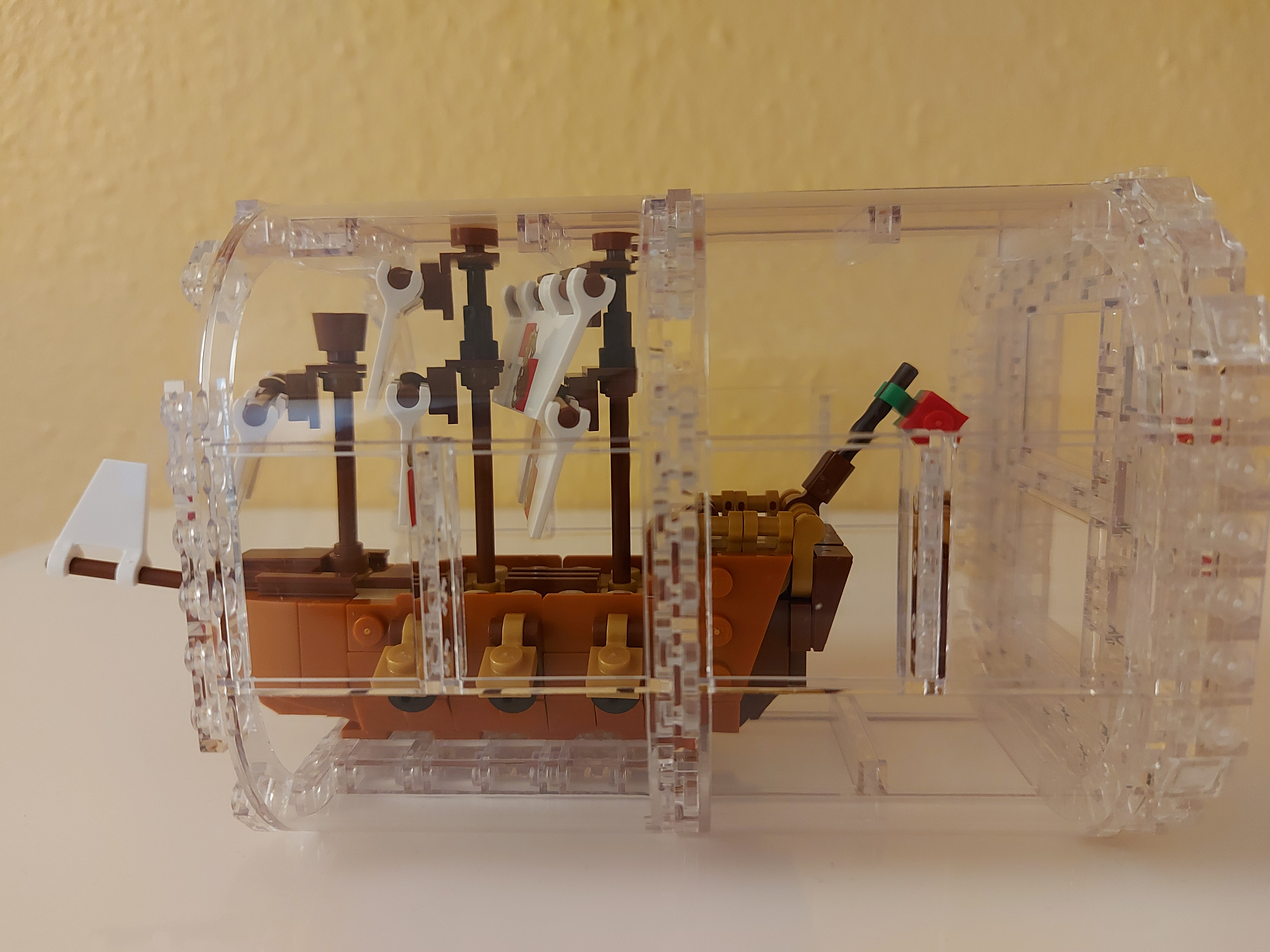 Lego: Schiff in der Flasche 24.01.2021