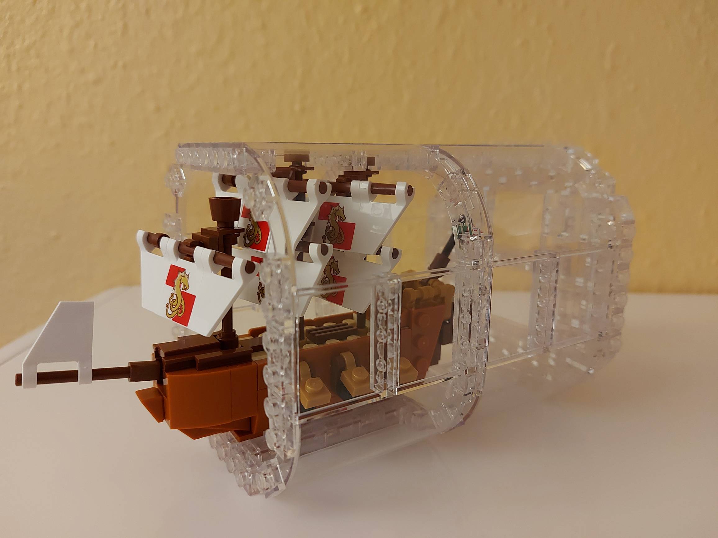 Lego: Schiff in der Flasche 24.01.2021