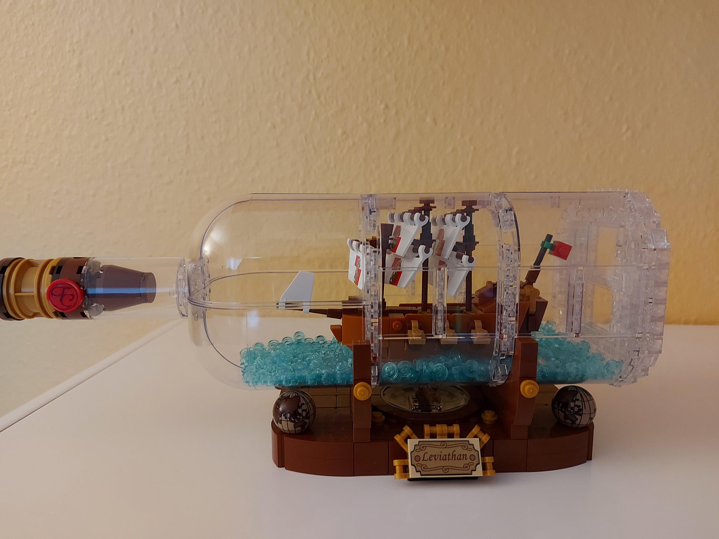 Lego: Schiff in der Flasche 24.01.2021