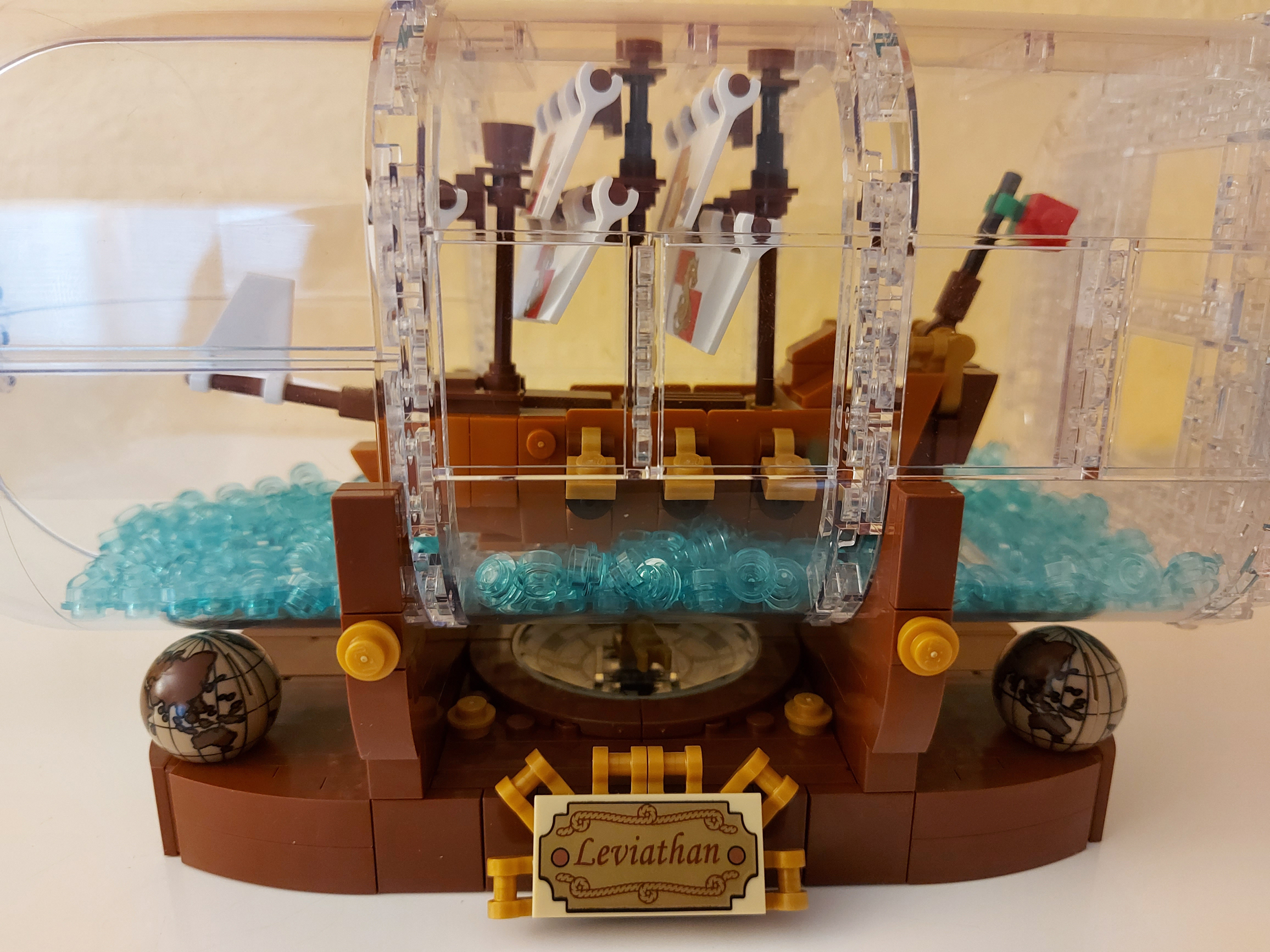 Lego: Schiff in der Flasche 24.01.2021