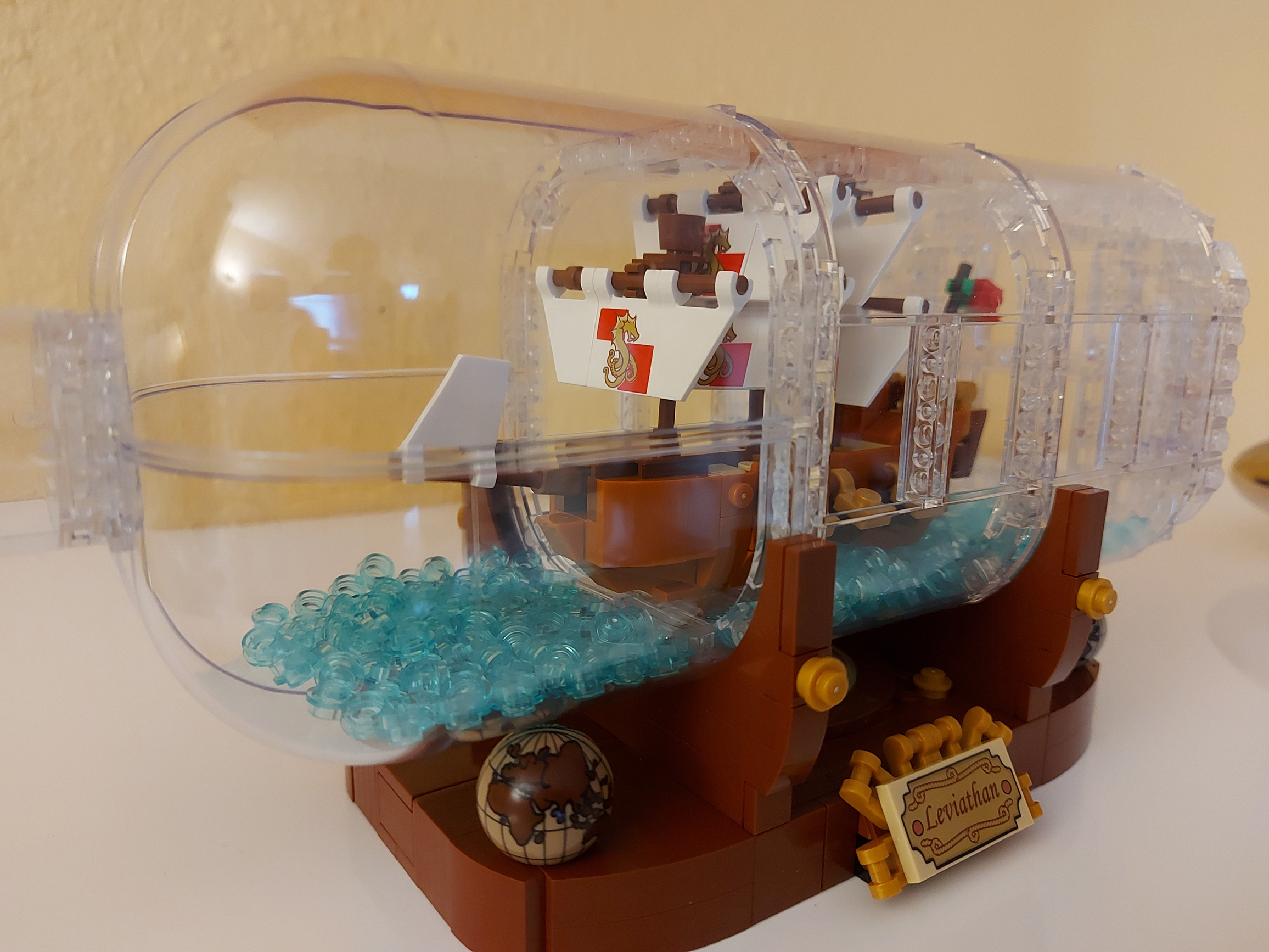 Lego: Schiff in der Flasche 24.01.2021
