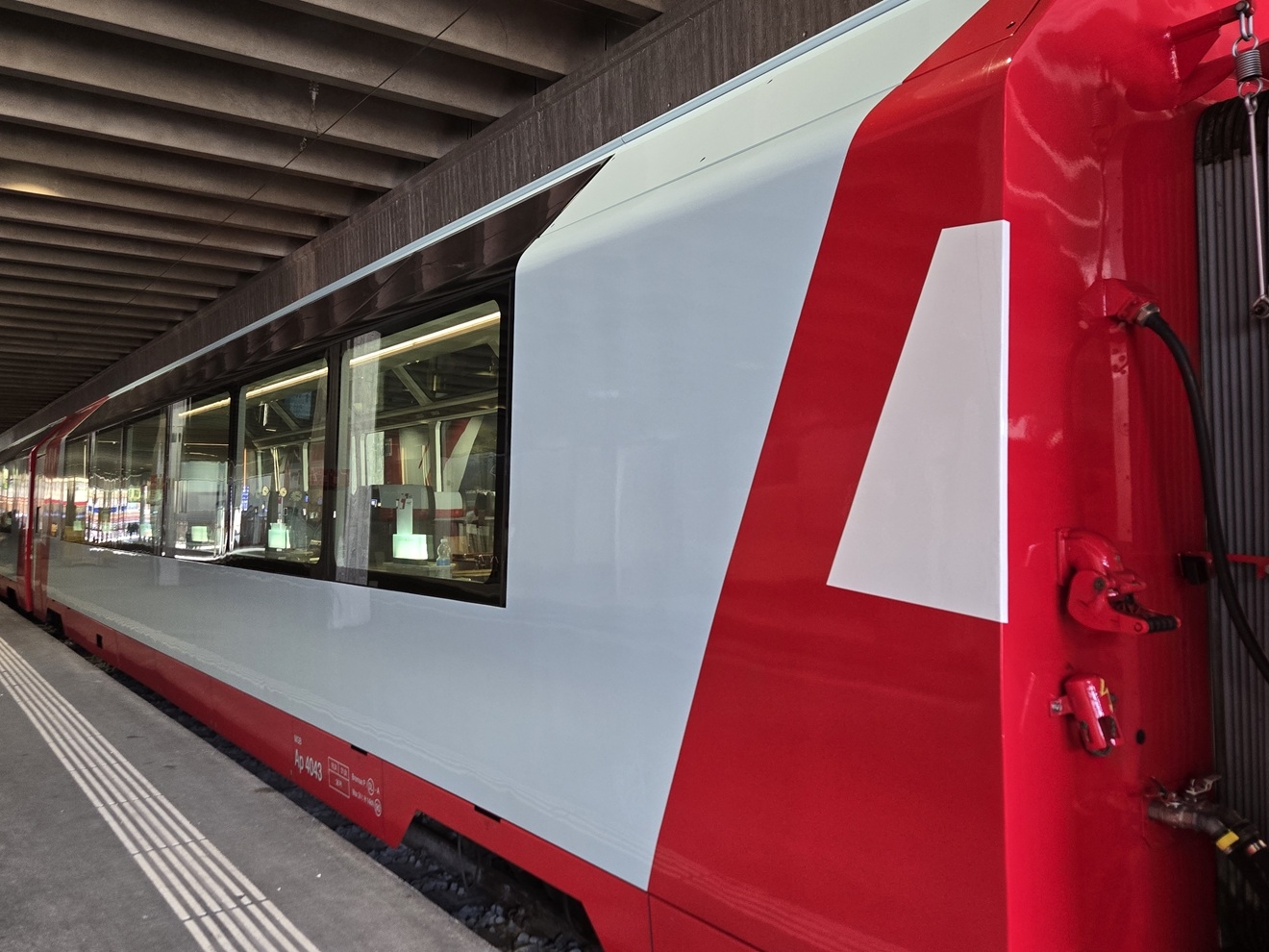 Fahrt mit dem Glacier Express