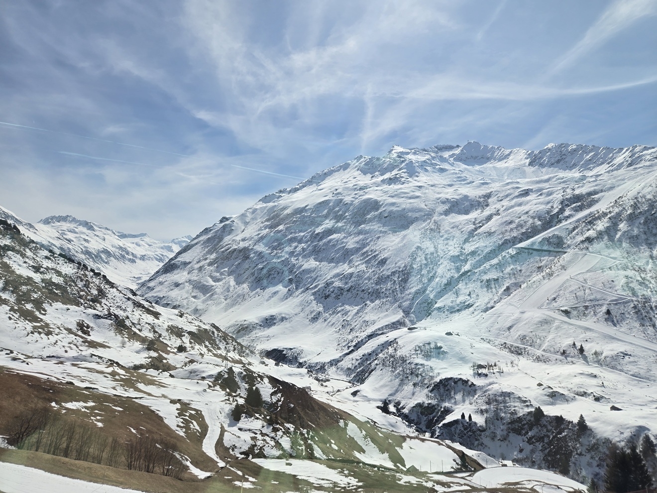 Fahrt mit dem Glacier Express