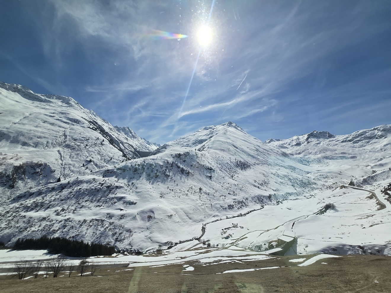 Fahrt mit dem Glacier Express