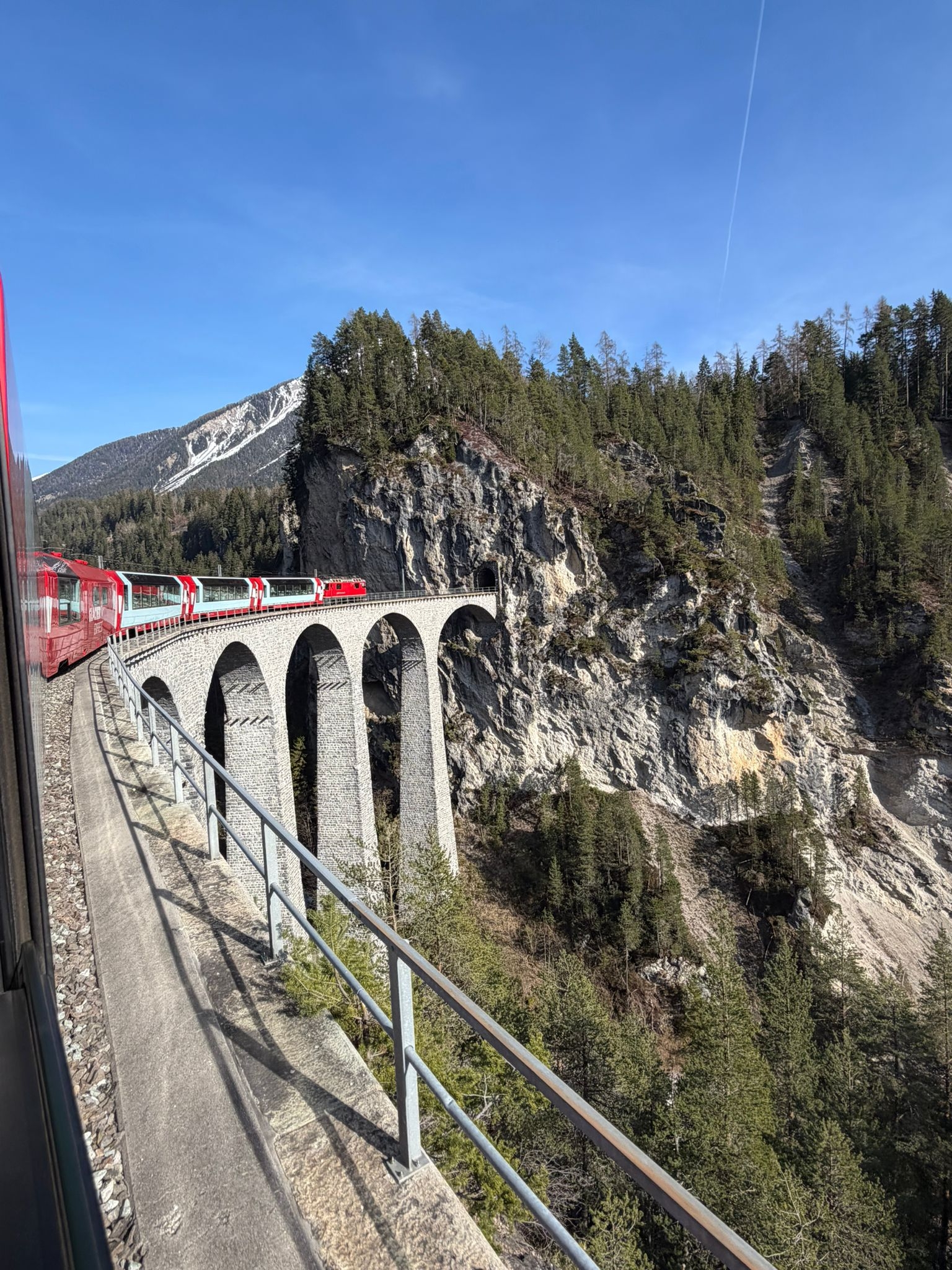 Fahrt mit dem Glacier Express