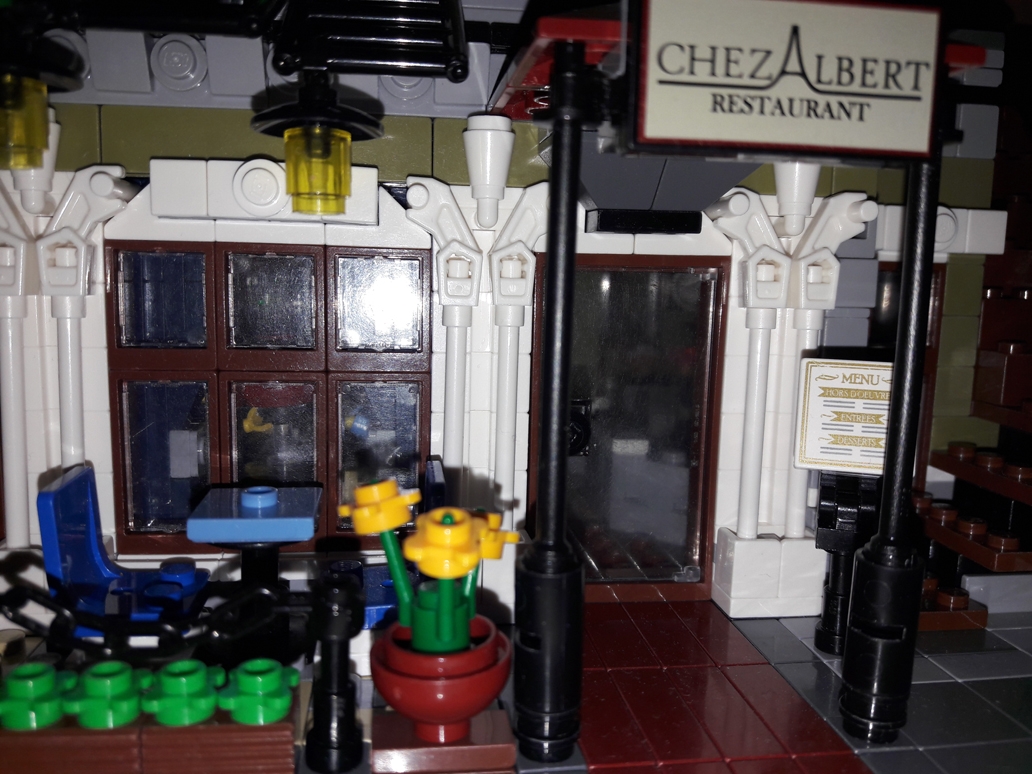 LEGO Gebäude - Ein fanzösisches Restaurant 10.05.2020
