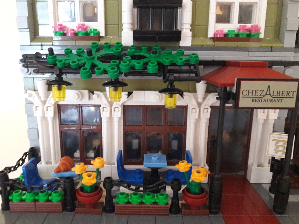 LEGO Gebäude - Ein fanzösisches Restaurant 10.05.2020