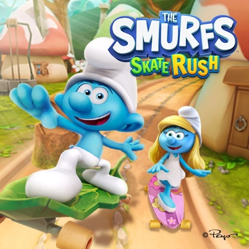 The Smurfs Skate Rush - 512x512